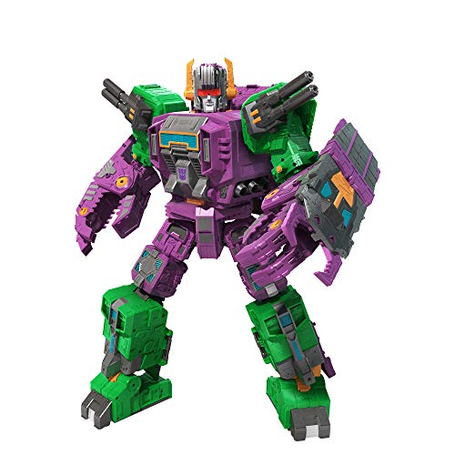 Transformers Generations War for Cybertron: Earthrise Titan WFC-E25 Scorponok Triple Changer Figur, 53 cm, mit Deluxe Titan Master Lord Zarak und 11 Zubehörteilen, für Kinder ab 8 Jahren