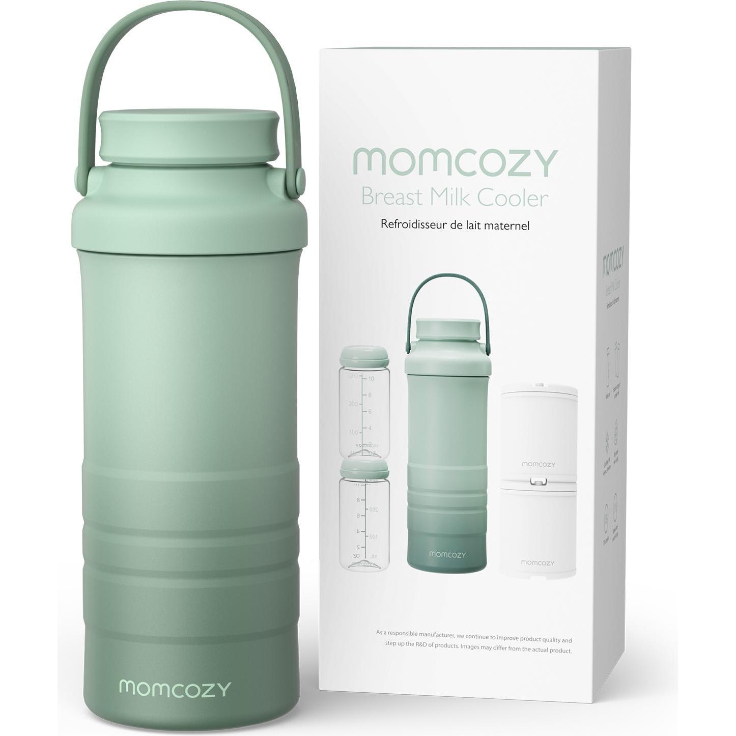 Momcozy Babynahrungsbehälter Portable Breast Milk Cooler, hält Muttermilch über 24 Stunden frisch, innovatives Kühlsystem ohne Kühlakkus