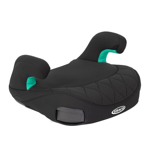Graco Sitzerhöhung Booster Max R129 inkl. Isofix - Midnight, für Kinder von 7-12 Jahren (135 cm - 150 cm)