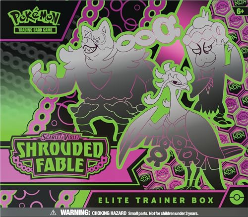Nintendo Pokémon TCG SV 6.5 Elite Trainer Box *Englische Version* mit 9 Booster-Packs und exklusiver Promo-Karte