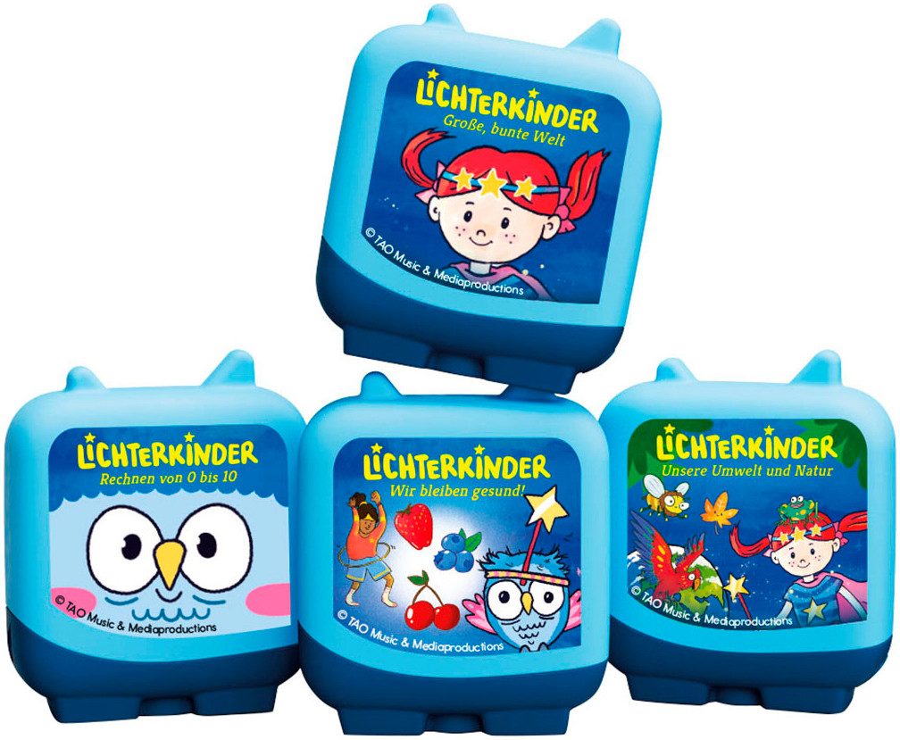 tonies Hörspielfigur Clever - Lichterkinder - Lernen mit LIKI und LUMI (Set) - Spielerisches Lernen für Kinder im Vor- und Grundschulalter