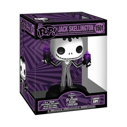 Funko Pop! Super: The Nightmare Before Christmas - Jack Skellington - (SFX) Lichter und Klänge - Vinyl-Sammelfigur - Geschenkidee - Offizielle Handelswaren - Spielzeug Für Kinder und Erwachsene - ca. 15,24 cm (6 Zoll)