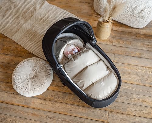 Kaiser 65360 LITTLE DOWWNY, Daunen Babyschalen Fußsack (sand)