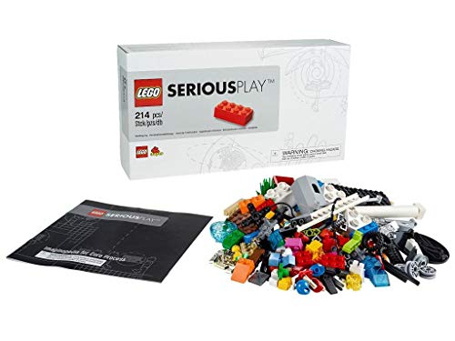 LEGO Serious Play Starter Kit – Baukasten mit 219 Teilen für Teambuilding & Problemlösung | Produktnummer 2000414 - Kreatives Baukastenset für Workshops & Meetings - Teamwork & Innovation