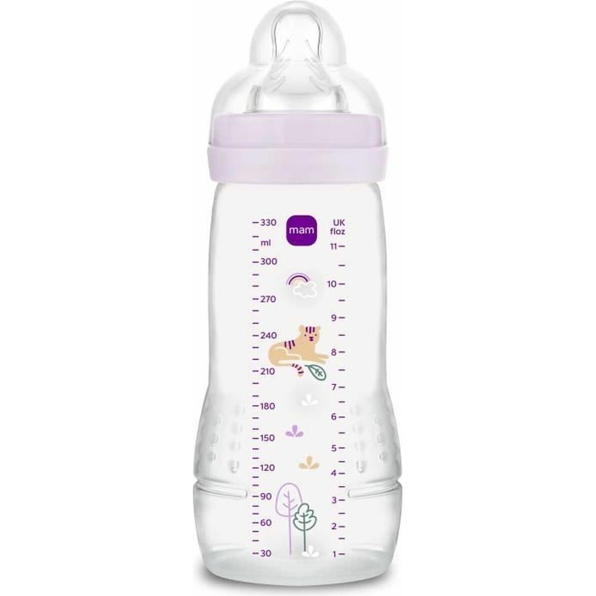 MAM Babyflasche, 330 ml mit trendigem Design für Babys ab 0 Monaten