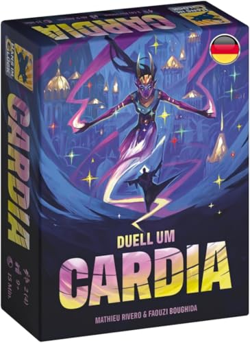 Hans im Glück Duell um Cardia, Kennerspiel für 2-4 Spieler, ab 9 Jahren, 15 Minuten Spielzeit, Deutsch