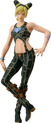 Good Smile Company JoJo's Bizarre Adventure: Stone Ocean Pop Up Parade PVC Statue Jolyne Cujoh, 17 cm, inkl. Figurenständer in Fensterbox