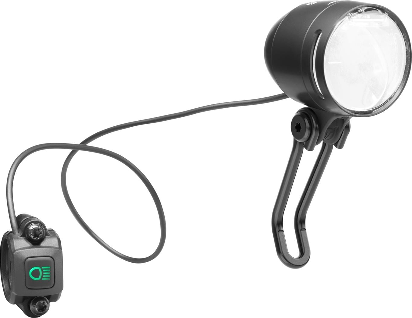 Busch & Müller, LED-Scheinwerfer LUMOTEC IQ-XS, 100 lm, 150 lm, schwarz