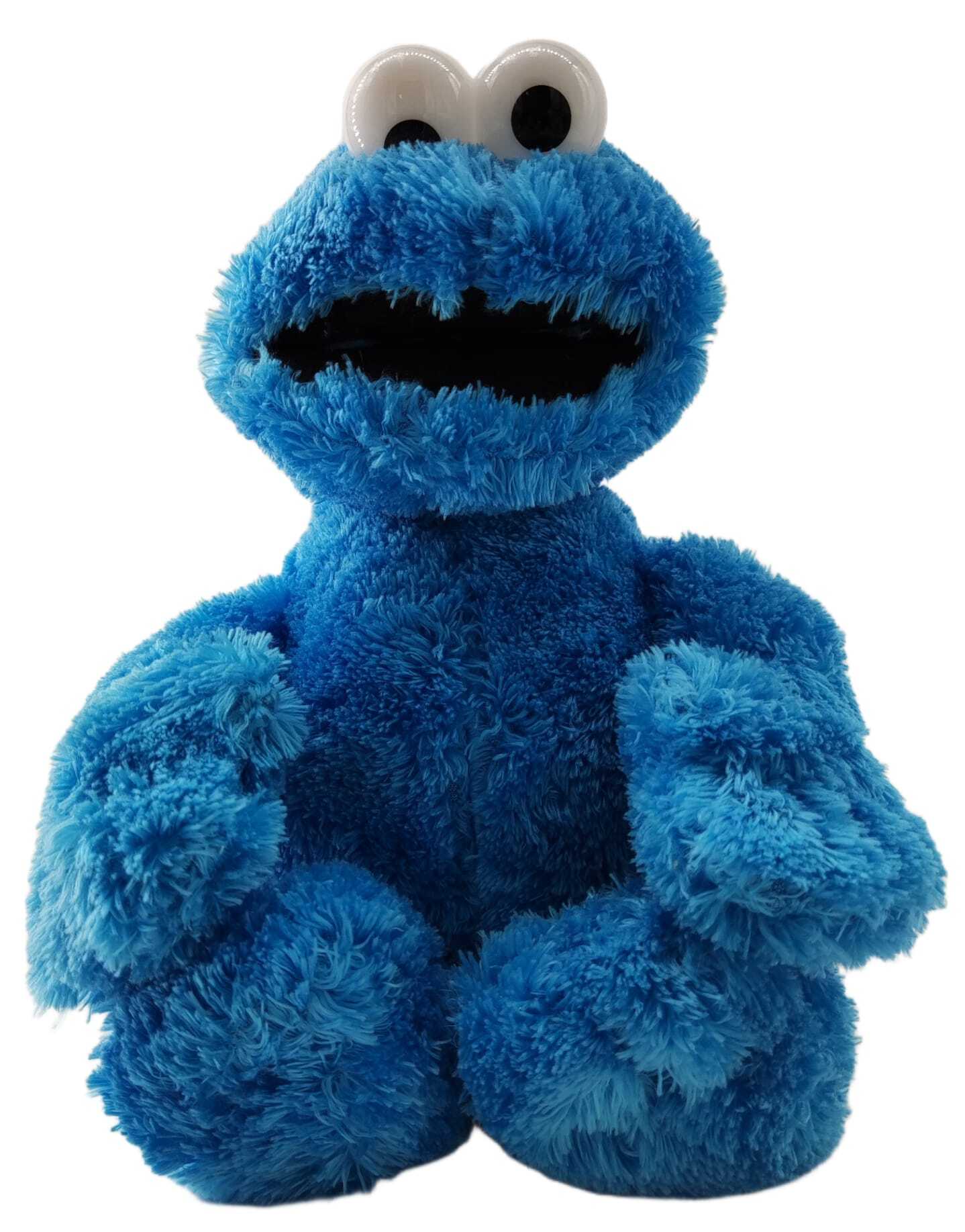 SOMA Sesamstrasse Krümelmonster Kuscheltier, Plüsch Figur 72 cm, kuschelweich und geeignet ab den ersten Lebensmonaten, blau
