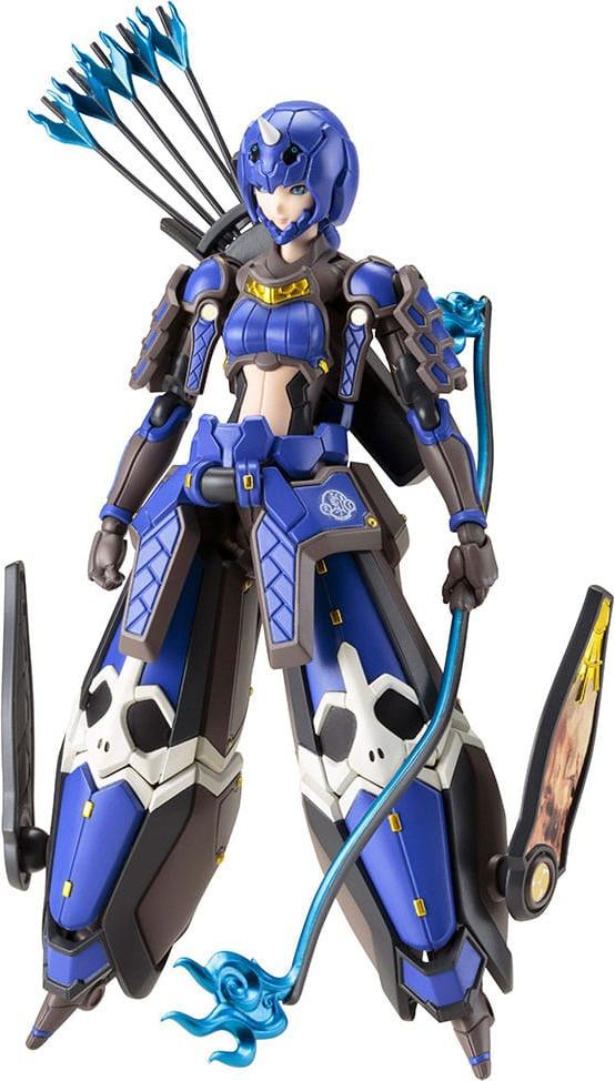 Kotobukiya Phantasy Star Online 2 Plastic Model Kit 1/12 Indigo Guardian Shiki, 15 cm, voll beweglich, mehr als 300 Teile, für erfahrene Modellbauer