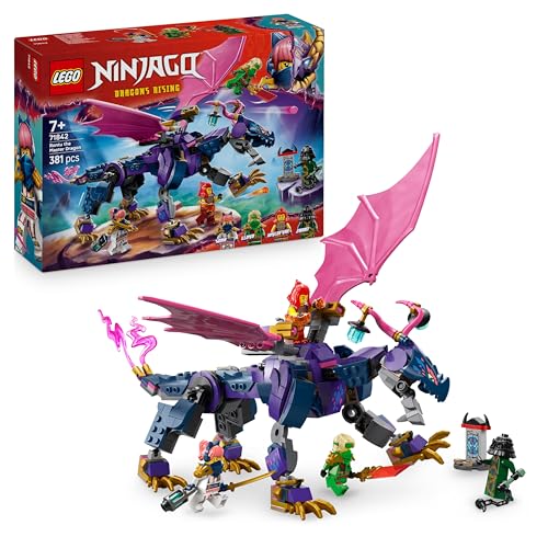 LEGO Ninjago 71842 Rontu der Meisterdrache, Spielset mit beweglichem Drachen und 4 Minifiguren, Mehrfarbig