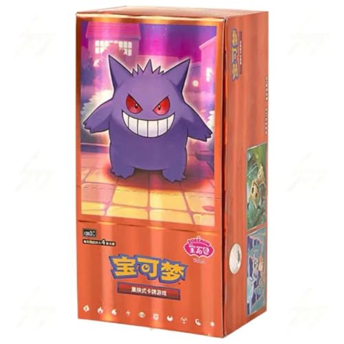 The Pokemon Company Pokemon Gem Pack Vol. 3 Booster Box S-Chinese, 18 Booster Packs mit Spezialkarten von Gengar, Meowth und Chandelure
