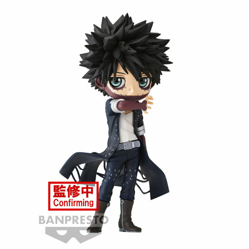 Banpresto My Hero Academia Dabi Q Posket Figur, 14 cm, schwarz, Sammelfigur