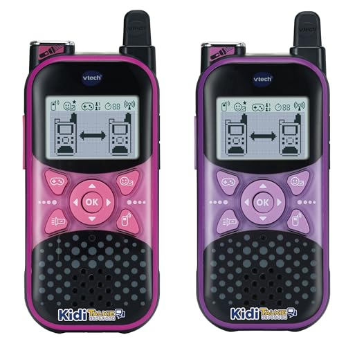 Vtech® KidiTalkie Explorer, Walkie Talkie mit Taschenlampe und Stoppuhr, 2er Set