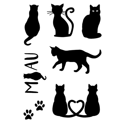 Clear Stamps "Katzen"