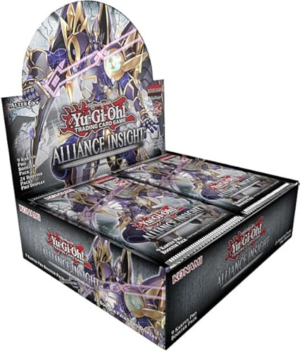 Konami Yu-Gi-Oh Alliance Insight Booster Display (DE) mit 101 neuen Karten, inkl. letzter Quarter Century Secret Rare