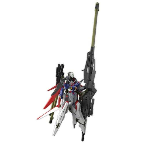 Bandai Gundam Zestaw Modelarski HG 1/144 Destiny Gundam Spec II mit Zeus Silhouette, inklusive Waffen und Effektteilen