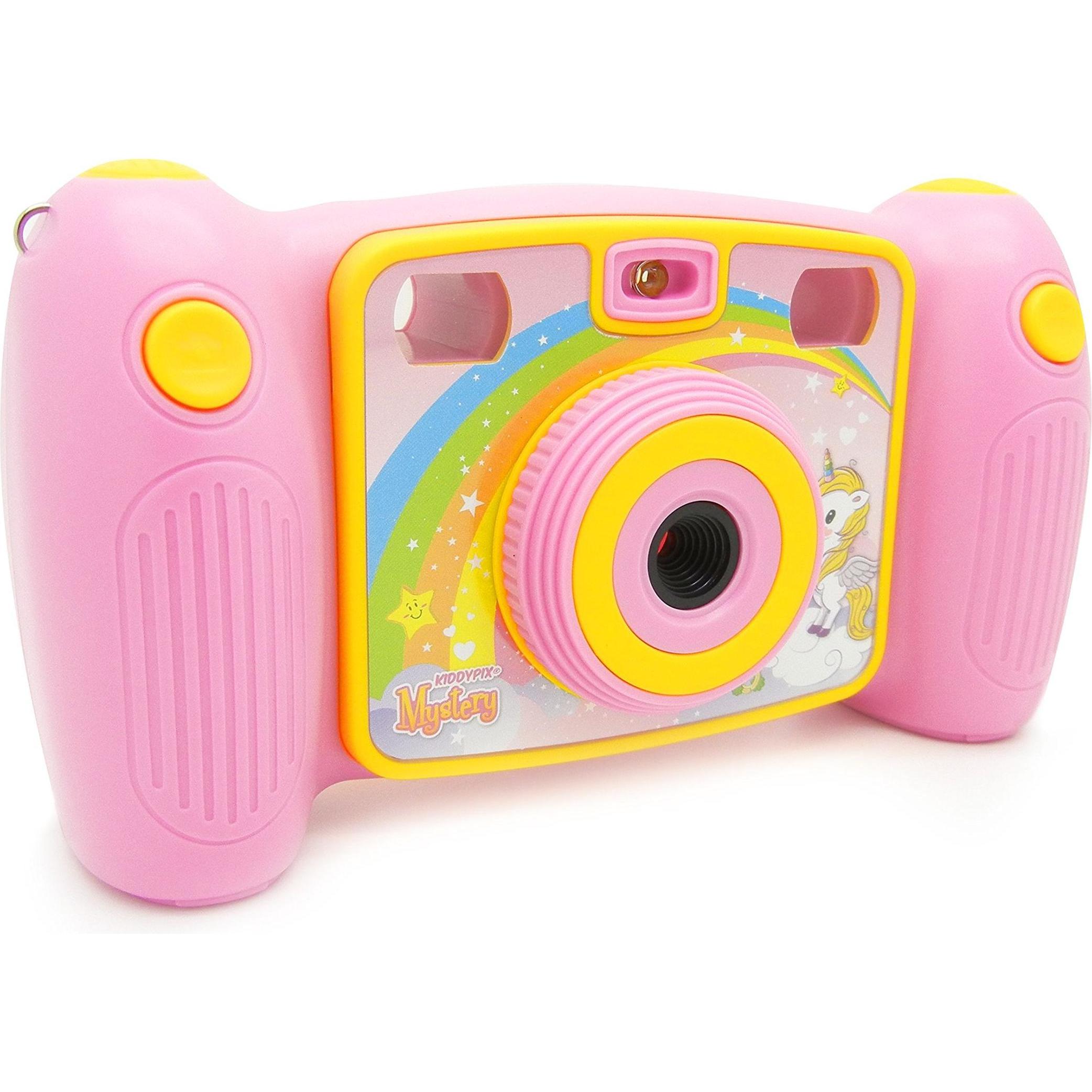 Easypix KiddyPix Mystery, Kinderkamera mit 5 MP und Full HD Videoaufzeichnung, ergonomisch, bunt
