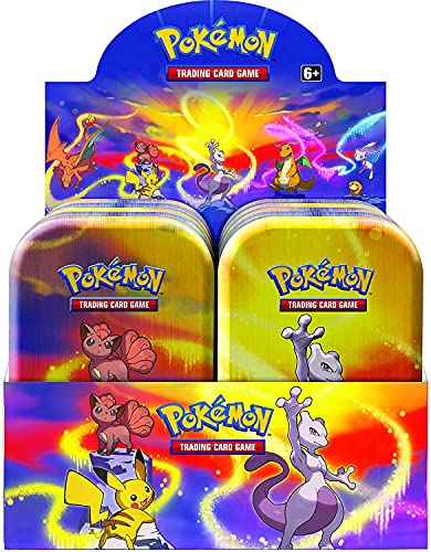 The Pokemon Company Pokémon Kanto Power Mini Tin, Sammelkarte-Set mit 2 Boosterpacks und Kunstkarte, englische Version