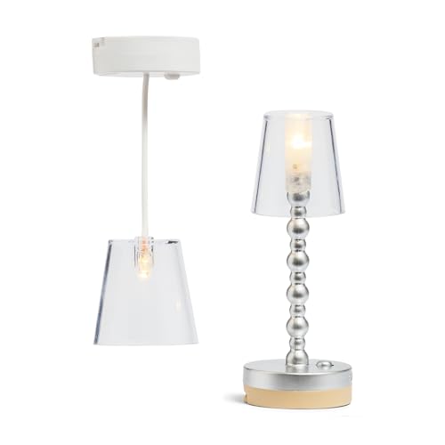 Lundby Puppenhausmöbel Puppenhauszubehör, 2-teiliges Set mit dekorativer Beleuchtung aus natürlichen Materialien, für Kinder ab 4 Jahren