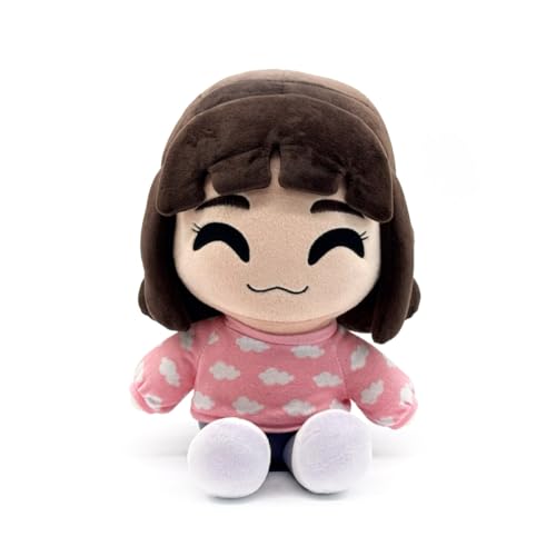 Youtooz Abby Plush 22,9 cm FNAF Movie Plüsch Sammlerstück, gefüllter Abby-Plüsch, rosa Pullover, aus der FNAF Movie Plush Collection