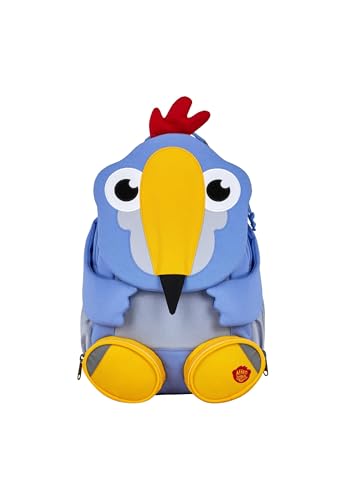 Affenzahn Großer Freund Kindergartenrucksack, höhen- und weitenverstellbarer Brustgurt, 8L, recycelte PET-Flaschen