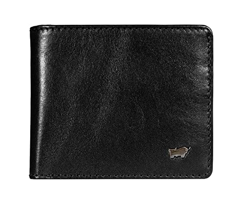 BRAUN BÜFFEL Herren RFID Geldbörse aus echtem Leder Country - Portemonnaie - 7 Kartenfächer - Schwarz - Preisvergleich