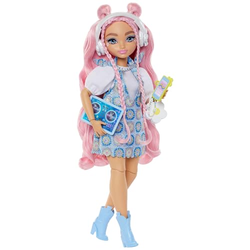 Mattel Barbie Dream Besties Daisy, Ankleidepuppe mit einzigartigen Talenten