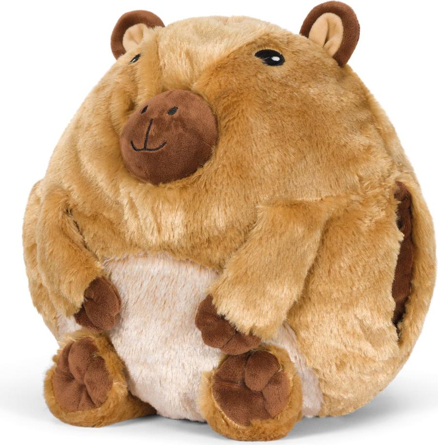 SOMA Handwärmer Kuschelwarmies Capybara, Kuschelfreunde Wärmekissen Plüschtier, 35 cm, 100 % Polyester