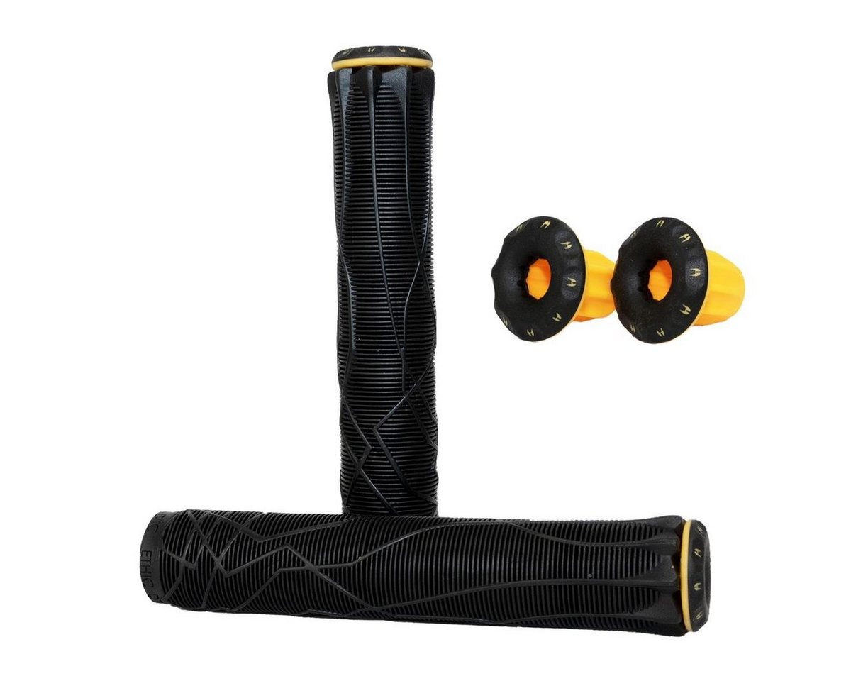 Ethic DTC Stuntscooter Ethic DTC Stunt-Scooter Griffe Schwarz, Komfortable Griffe mit Hybrid Bar Ends und robustem Design, Schwarz