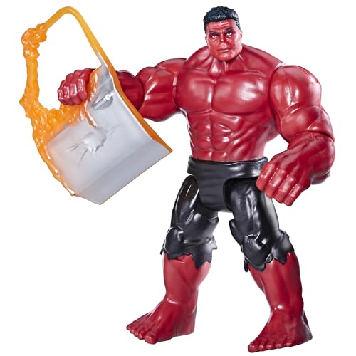 Marvel Avengers Epic Hero Series Captain America: Brave New World Red Hulk Figur, 10 cm groß mit beweglichen Gelenken und Zubehör