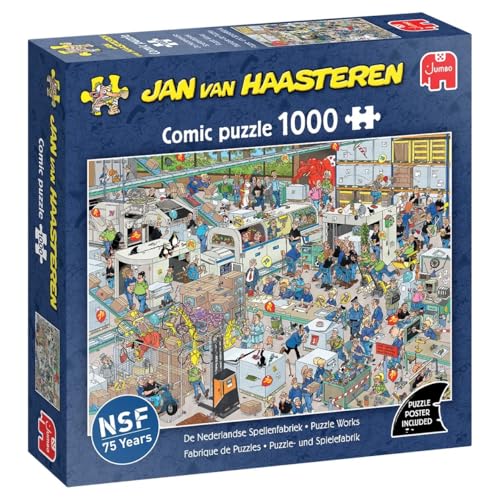 Jan van Haasteren Puzzle 1000 Teile, hochwertige Jumbo-Qualität