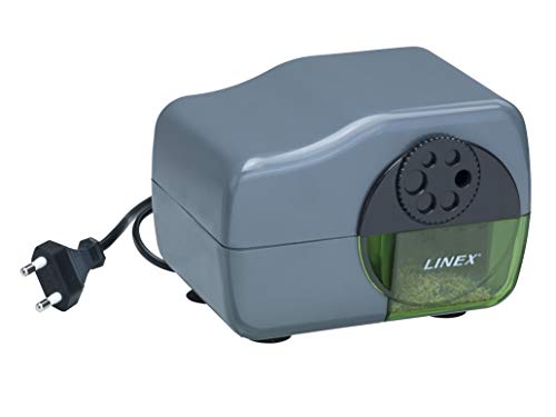 Linex Elektrische Spitzmaschine mit 6 Löchern für Bleistifte von 6,5 bis 11 mm Durchmesser