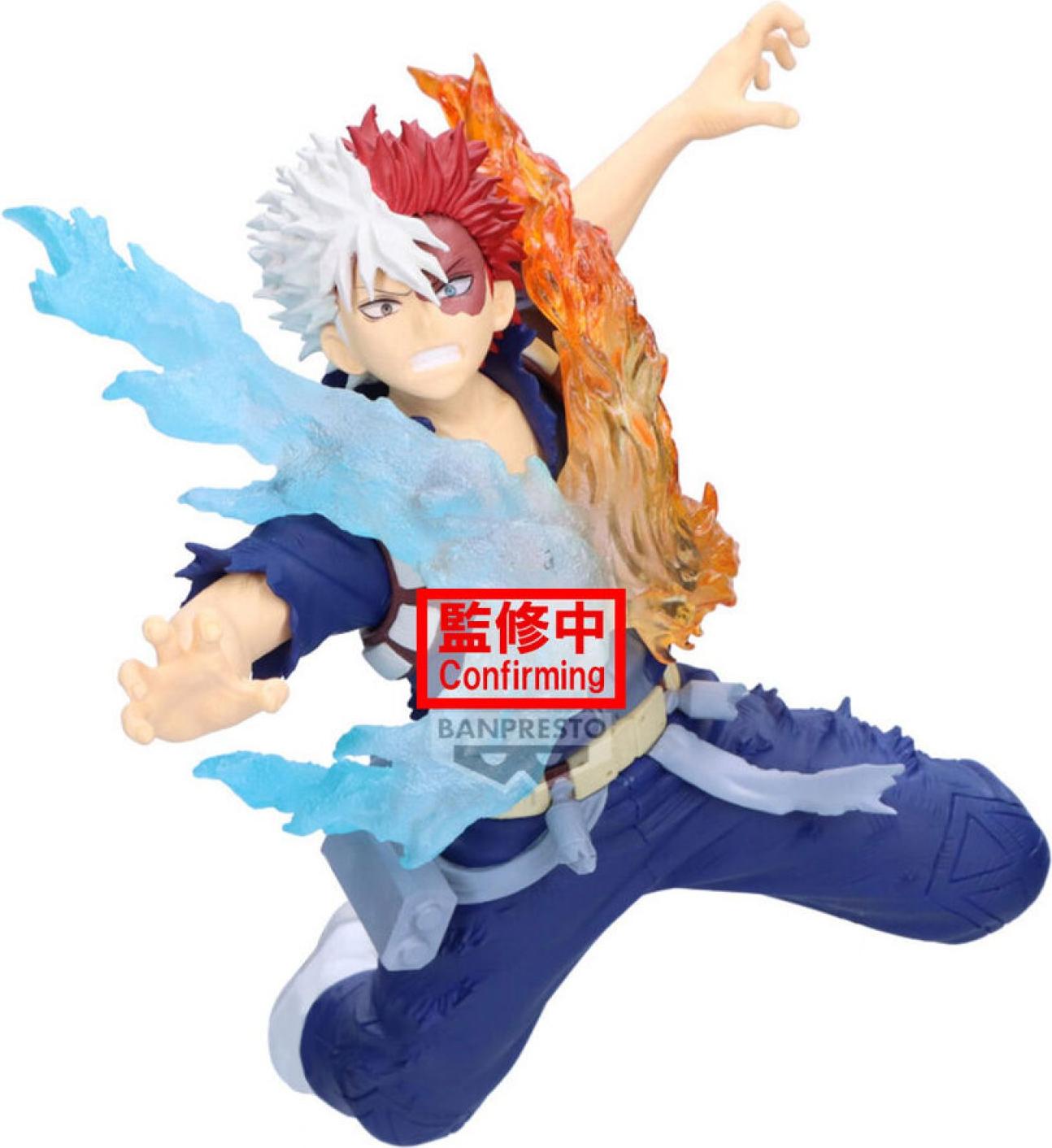 Banpresto My Hero Academia Shoto Todoroki III Figur, 15 cm, limitierte PVC-Statikfigur aus der Reihe Die unglaublichen Helden