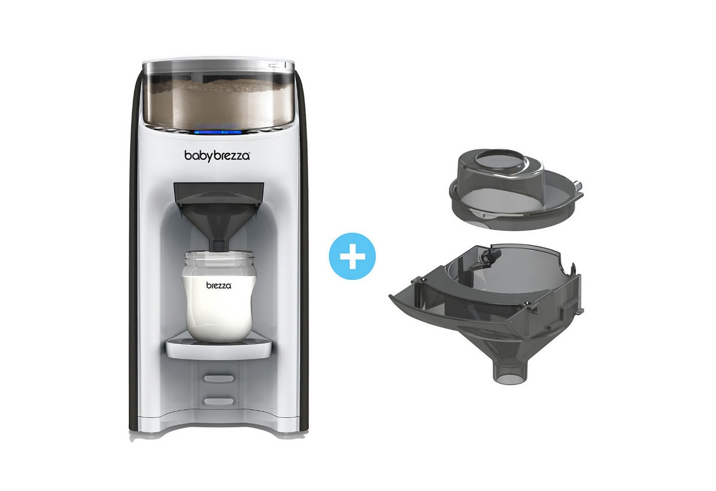 Baby Brezza Babynahrungszubereiter Formula Pro Advanced Vorteils Set, inkl. zusätzlichem Milchpulvertrichter, 30 Sekunden Zubereitung in verschiedenen Farben - Preisvergleich