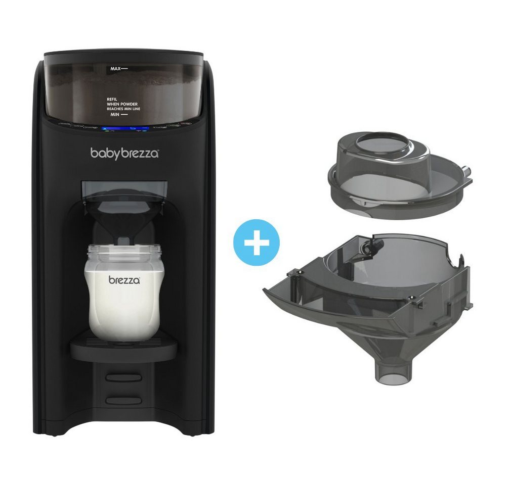 Baby Brezza Babynahrungszubereiter Formula Pro Advanced Vorteils Set, inkl. Milchpulvertrichter, schnelle Zubereitung, verschiedene Farben