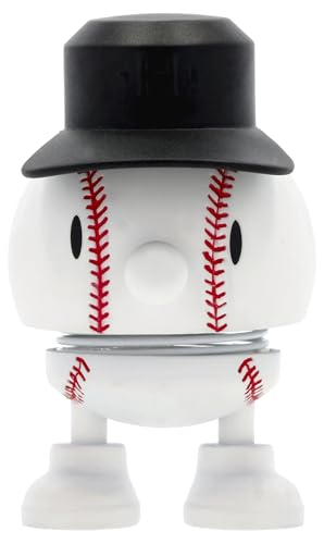 Hoptimist Baseball Bumble, Wackelfigur für Zuhause oder Büro, 7,6 cm hoch, lustige Deko für Baseball Fans