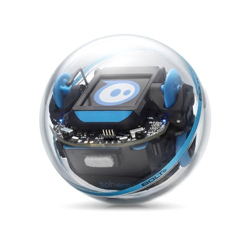 Sphero BOLT+: Coding Robot Ball - Animierter LCD-Bildschirm - Langlebig & Wasserdicht - Spielzeug für Kinder & Jugendliche
