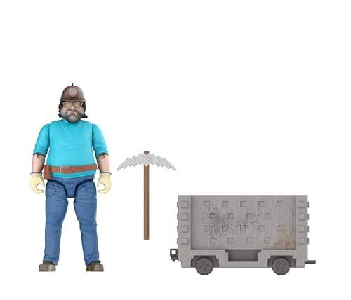 Mattel Minecraft Actionfigur-Set, Explosive Flucht in der Lore, 10 cm Steve-Figur mit Bergbau-Zubehör und Zubehörteilen, JGP20