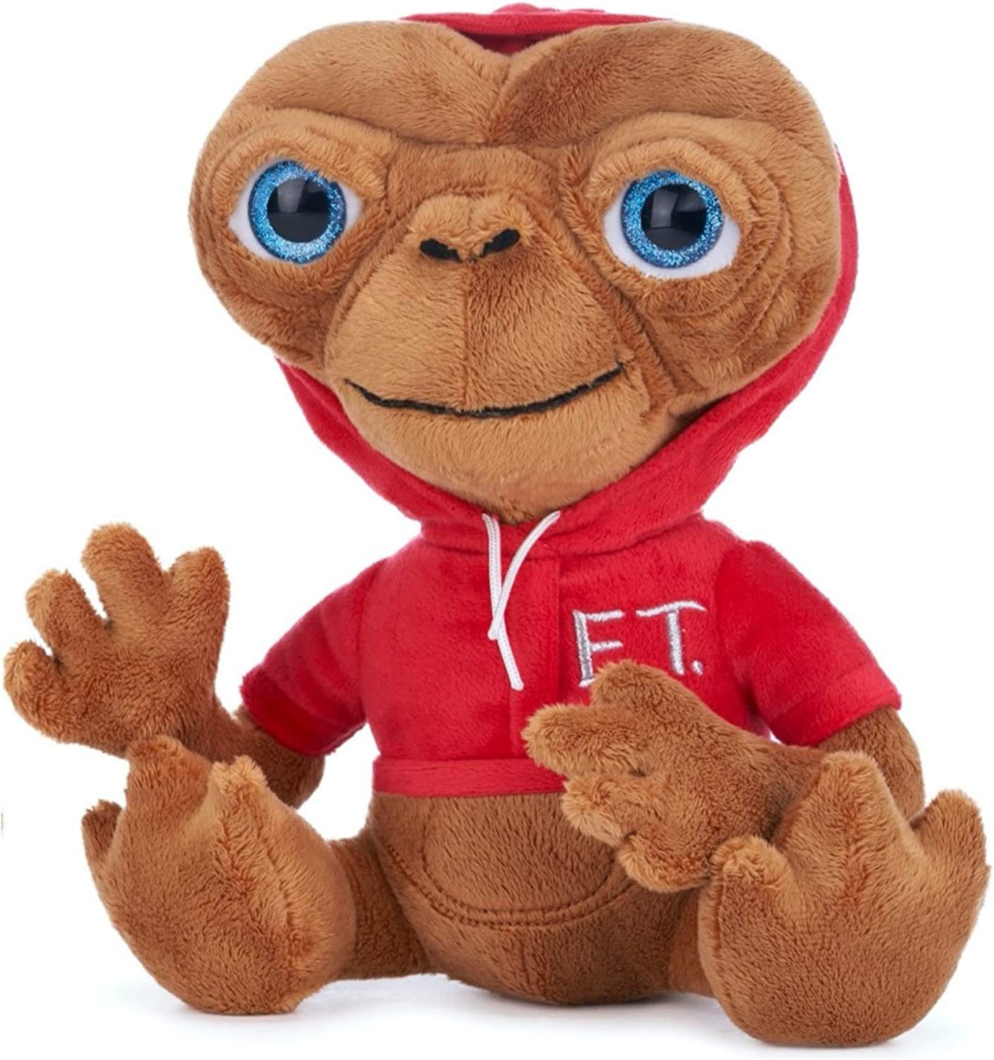 soma Kuscheltier E.T der Außerirdische mit Hoody, Super weicher Plüsch Stofftier für Kinder, 25 cm, Geschenkidee