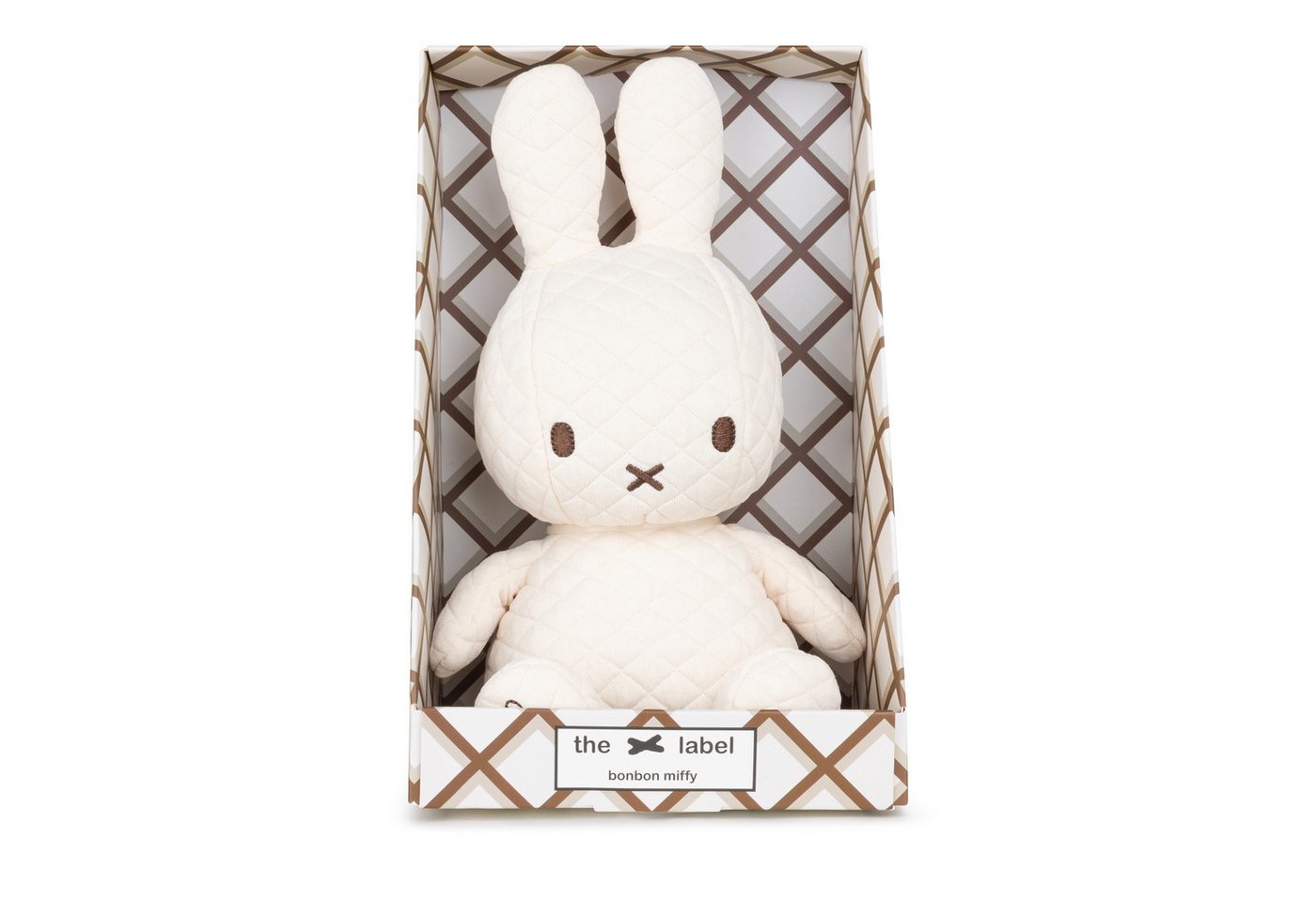 Bon Ton Toys Kuscheltier Bonbon Miffy Cream von Miffy the X Label creme, nachhaltiges Geschenk in Creme