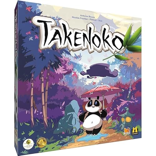 Matagot Takenoko, Strategisches Gesellschaftsspiel für 2-4 Spieler, ab 8 Jahren, Gewinner des As d'Or 2012, auf Französisch, Managementspiel & Platzierung, 45 Minuten Spielzeit