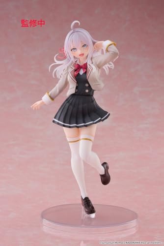 Taito Alya Sometimes Hides Her Feelings in Russian Coreful PVC Statue, 18 cm, Schuluniform Ver.