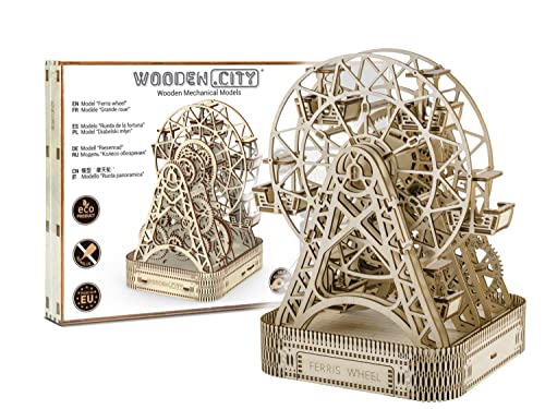 modell-Bausatz Riesenrad Holz natur 429 Teile