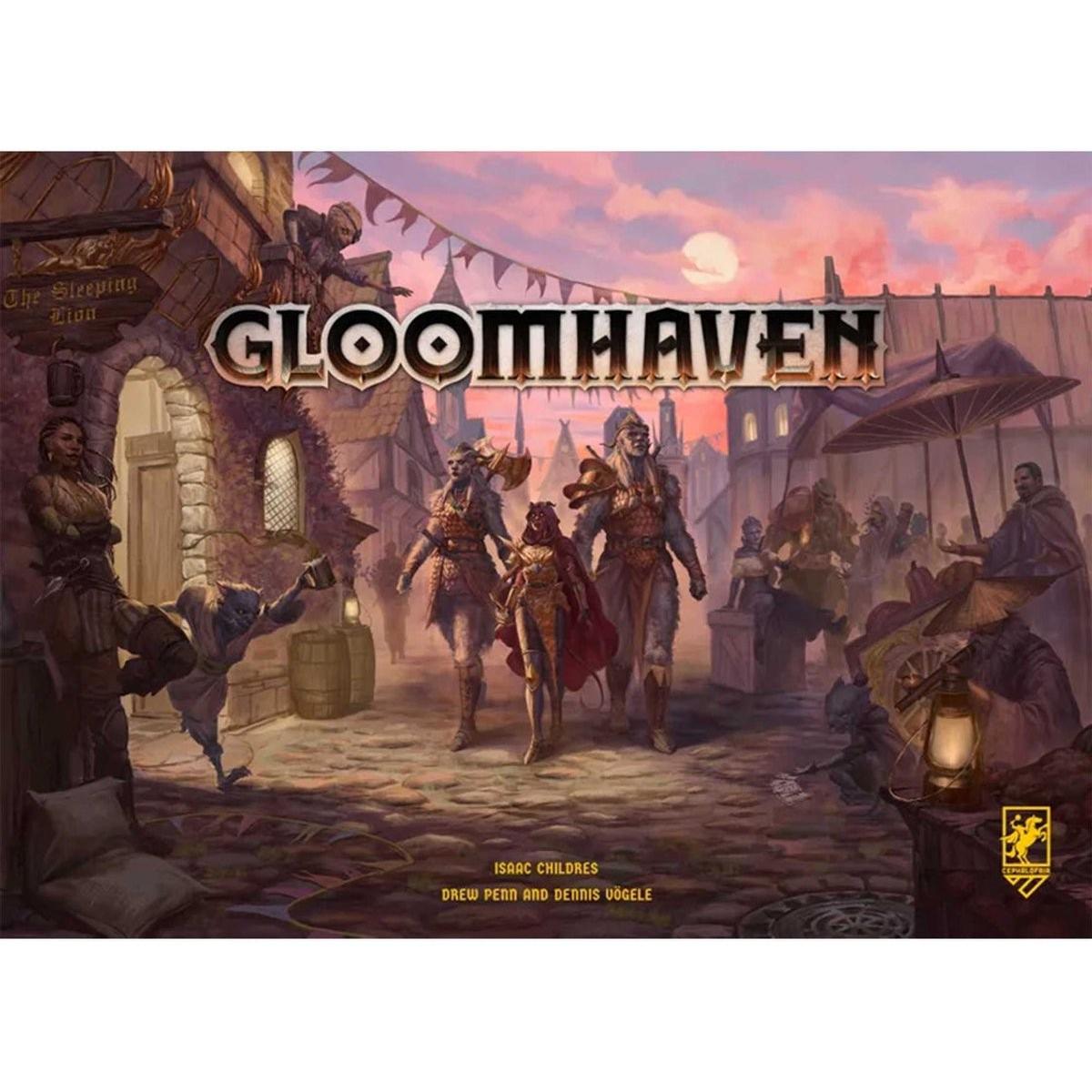 Cephalofair Games Gloomhaven 2nd Edition, Brettspiel mit überarbeiteten Söldnerklassen, neuen Szenarien und aktualisierten Miniaturen, Englisch