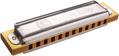 HOHNER Mundharmonika, Marine Band 24, D, low