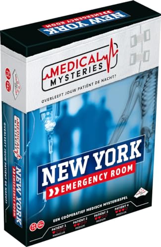 Identity Games Medical Mysteries New York Bordspel - Kriminalfallspiel mit spannenden medizinischen Rätseln