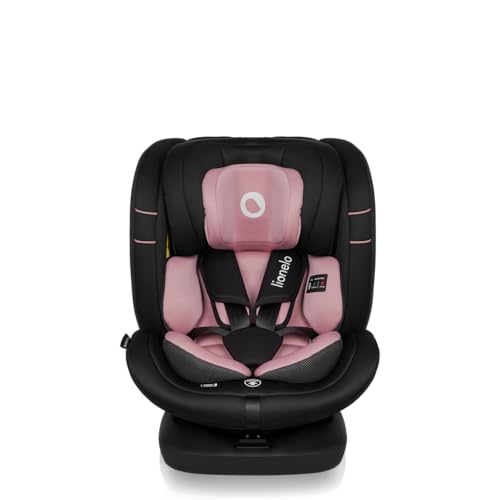 lionelo Autokindersitz BASTIAAN I-SIZE, i-Size / 0-36 kg / Isofix + Top Tether, ab Geburt bis 12 Jahre, schwarz