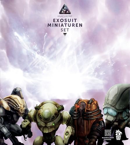 Skellig Games 0048-0019-03 Brettspiel, bunt mit 24 extra großen und detailreichen Exosuit-Miniaturen