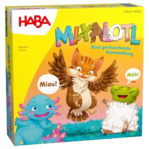 Haba Mixalotl_DE 2, Brettspiel für schnelle Reaktion und Geräuschspaß für Kinder